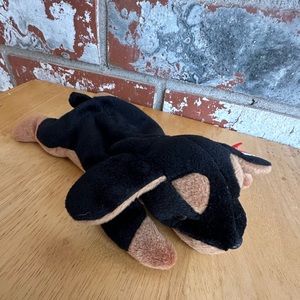 TY Beanie Baby Doby (dog) Rare